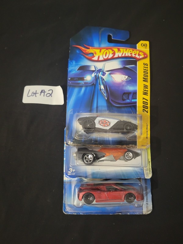 Hot Wheels Diecast Car Lot of 3 Realistix Rogue Hog B Engineering Edonis 1:64