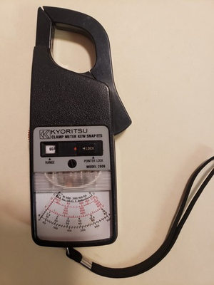 #ad Kyoritsu Clamp Meter Kew Snap 6 Model 2606 Analog Meter EUC USA Seller $19.99