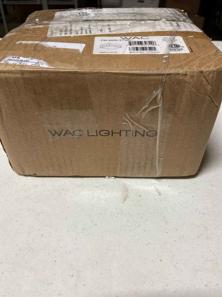 WAC Lighting FM-4006-27-BN LED accesorio de techo de montaje empotrado - níquel cepillado Foto 3 de 3