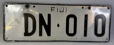 Fidschi Fidschi Inseln Ozeanien Nummernschild