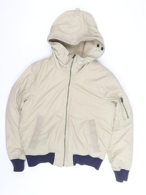 GAP Bomberjacke Herren beige XS mit Kapuze gefüttert