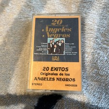 CASSETTE-LOS ANGELES NEGROS-20 EXITOS ORIGINALES-1989 EMI LATIN/CAPITOL-BUEN...