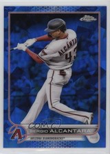 2022 Topps Chrome Update Sapphire Edition Sergio Alcantara #US279 0ny1