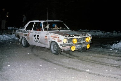 Auguste Turiani Tchine Pierre Gandolfo Opel Ascona Monte Carlo Ral- Old ...