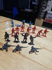 VTG Lot: 19 pc. Plastic Civil War Toy Soldiers Army Soldiers