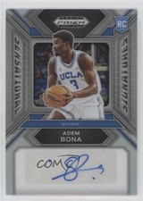 2024 Panini Prizm Draft Picks Sensational Signatures Silver Adem Bona Auto 1g40