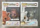 Funko Pop! Pokemon Center Exclusive Lot - Vulpix 580 & Cubone 596