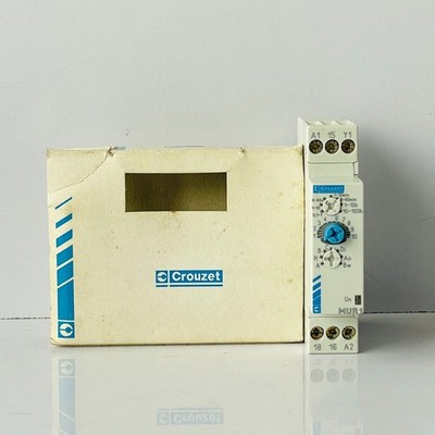CROUZET MUR1 88826105 MULTIFUNCTION TIMER RELAY 24-240VAC/DC FREE FAST SHIPPING