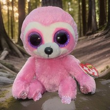 Ty Beanie Boos - SIMONE the Sloth (Claire's Exclusive) 6" Stuffed Toy