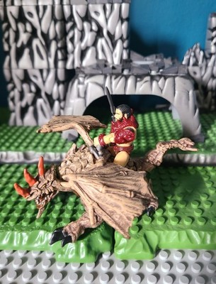 Mega Construx Custom built Dragon rider.