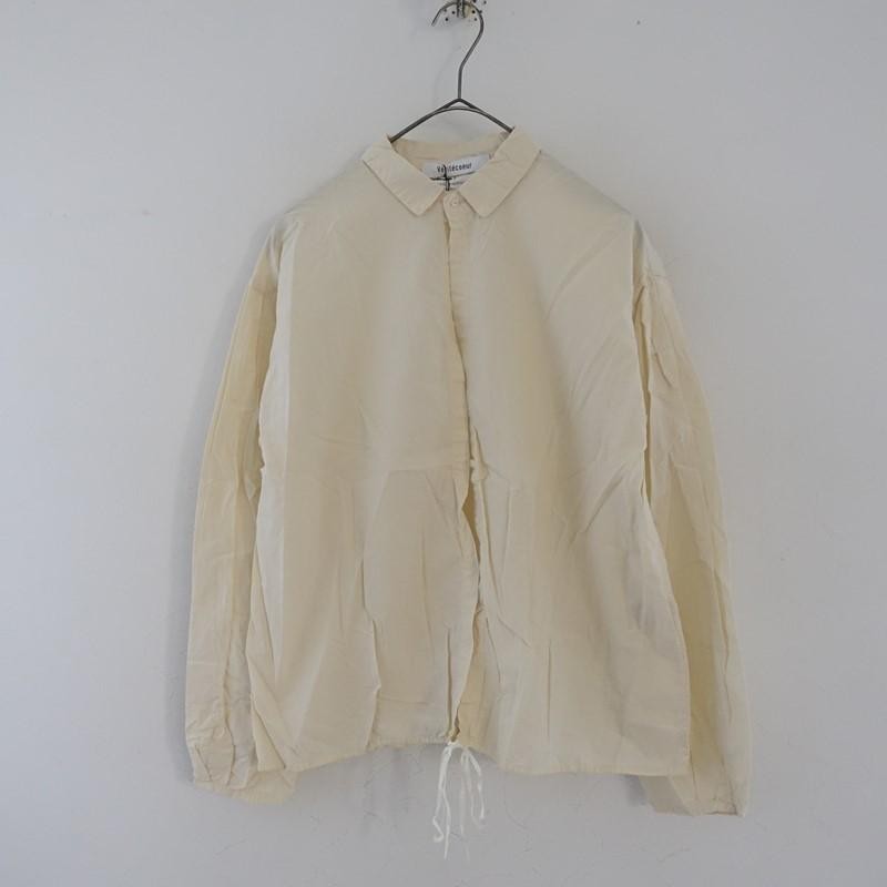 Veritecoeur Coat One Button Good Condition Black Cotton Oversized 15000Yen