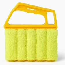 Microfiber Blind & Shutter Duster 7-Slat Cleaner Ergonomic