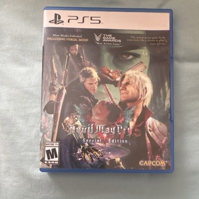 Devil May Cry 5 Special Edition Capcom PlayStation 5 Game Turbo Mode Vergil