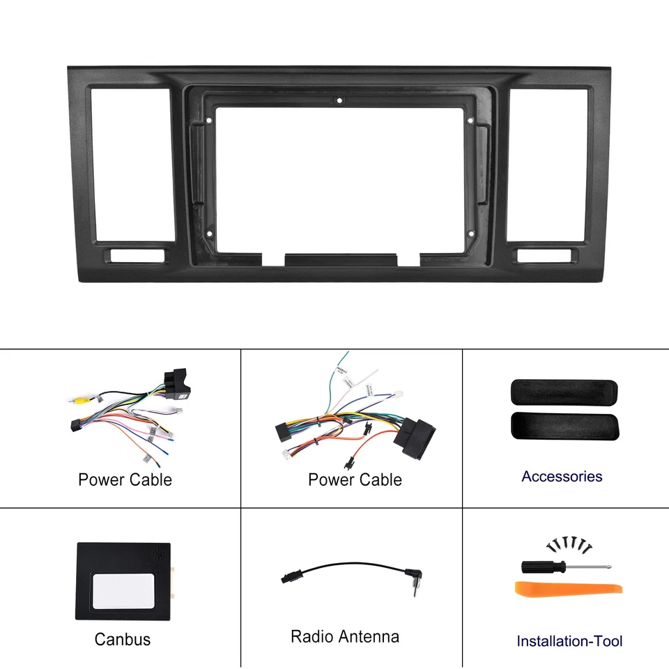 4+64GB Android15 Autoradio Navi Kamera Für VW T6 Transporter Multivan 16-21 +KAM - Bild 2 von 4