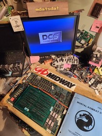 MORTAL KOMBAT 2 PCB JAMMA ARCADE MAIN BOARD ONLY REV 3.1 WORKING!!!! MIDWAY 