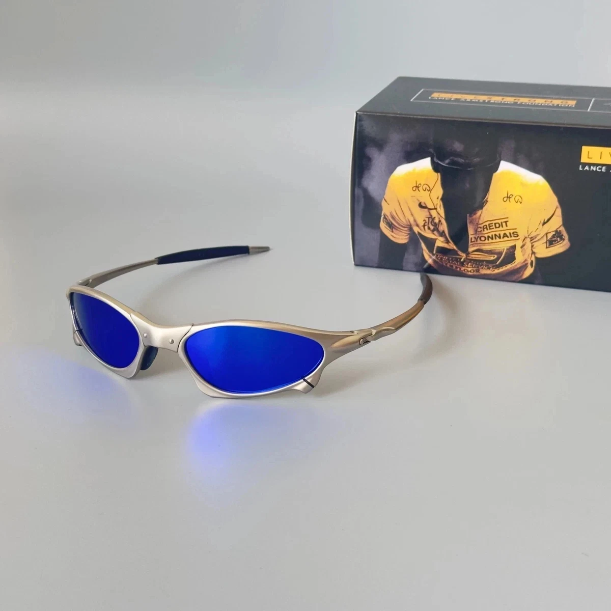 Oakley Blue Sunglasses for Men for sale | eBay