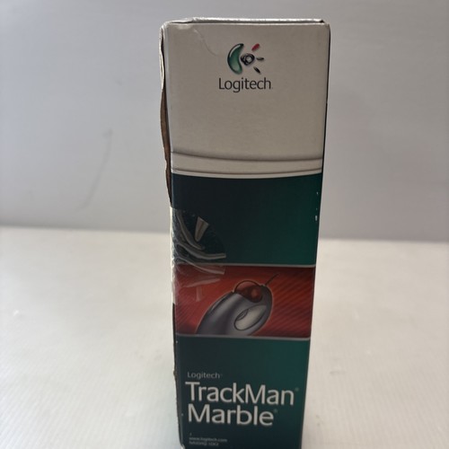Logitech Trackman Marble Mouse Trackball 910-000806 New Factory Sealed - Bild 3 von 6