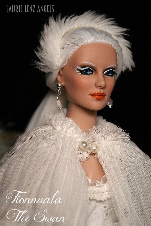 OOAK Tonner Daphne перекрасить reroot одетый лебедь балет кукла Лори Ленц ангелы - Изображение 3 из 4