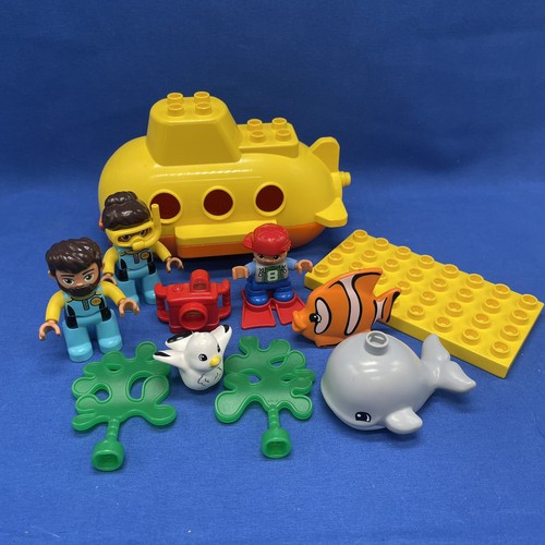 Lego Duplo Submarine Adventure Set 10910 For Parts 3 Figures Sub Replacement - Picture 2 of 18