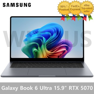 SAMSUNG Galaxy Book6 Ultra 15.9'' Core Ultra 7 1TB NVMe RTX 5070 Copilot+ PC=