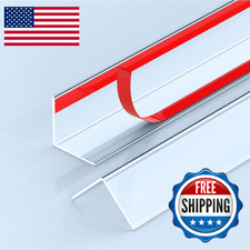 39.4" x 1.18" Wall Corner Protectors 2PCS Clear Self-Adhesive Guards Corner Guar