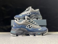 New Balance 1000 Navy/Silver Low Top Lace-Up Athletic Sneaker Men Shoe