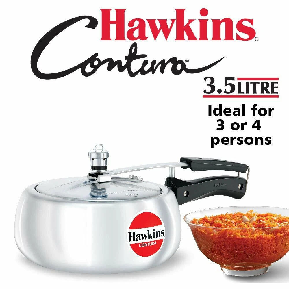 Hawkins Contura Pressure Cooker 3.5 liter