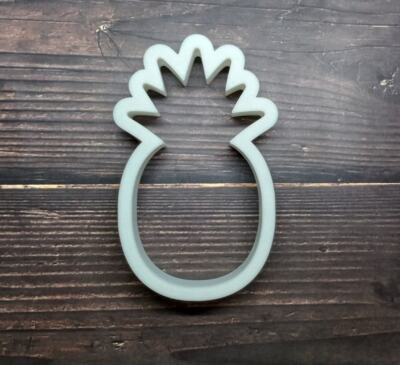 Pineapple Fruit Cookie Cutter - 3D Printed Food Safe PLA Plastic