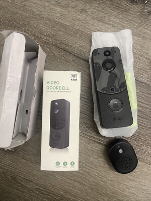 Wireless Smart WiFi Video Doorbell Security Phone Door Ring Intercom Camera