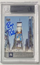 REGIS PHILBIN SIGNED 2004 UD YANKEES CLASSICS #67 BECKETT AUTHENTIC AUTO