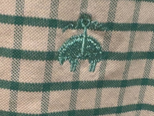 BROOKS BROTHERS Mens Non Iron Stretch Green Checked Dress Shirt 3XL LOGO
