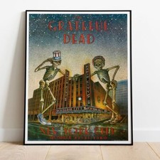 Grateful Dead Radio City Tour Photo / Poster Up To 30"