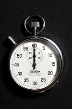 hanhart - Stoppuhr ANKER 11 STEINE SHOCKPROOF- mit Schutztasche