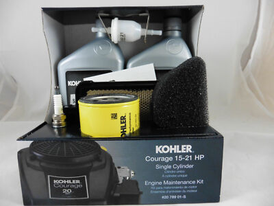 original Kohler Wartungskit Service Kit Luftfilter Ölfilter Zündkerze Courage SV
