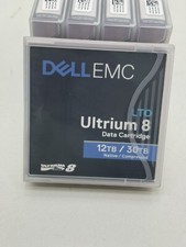 DELL EMC 0Y577J LTO ULTRIUM 8 DATA CARTRIDGE 12TB NATIVE 30TB COMPRESSED Y577J