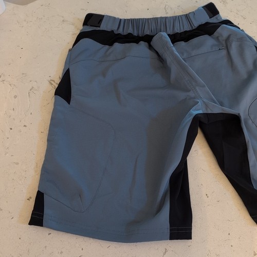 Zoic Clothing Ether Shorts Shadow Gray Size Large Bike Cycling Mountain Cargo - Picture 11 of 15