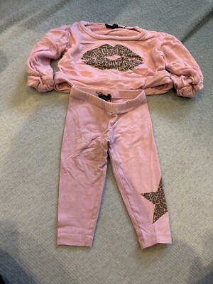 Baby Girl FBZ Sweatshirt And Leggings Set 12 Months 