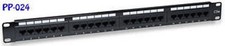 24 Port CAT5e Ethernet Network RackMount Patch Panel - Intellinet 513555