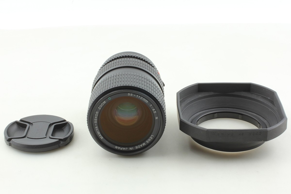日本製 MAMIYA SEKOR ZOOM C 55-110mm F4.5 N Near Mint】 Mamiya Sekor Zoom C 55-110mm f4.5 N lens For