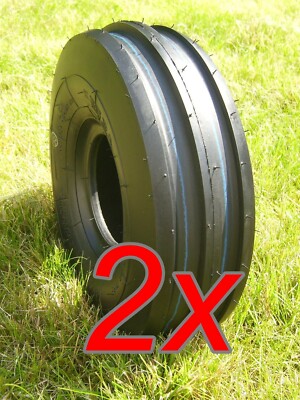 2 x Reifen inkl. Schlauch 5.00-15 (GV), TT, 6PR für Traktor, AS FRONT, BKT