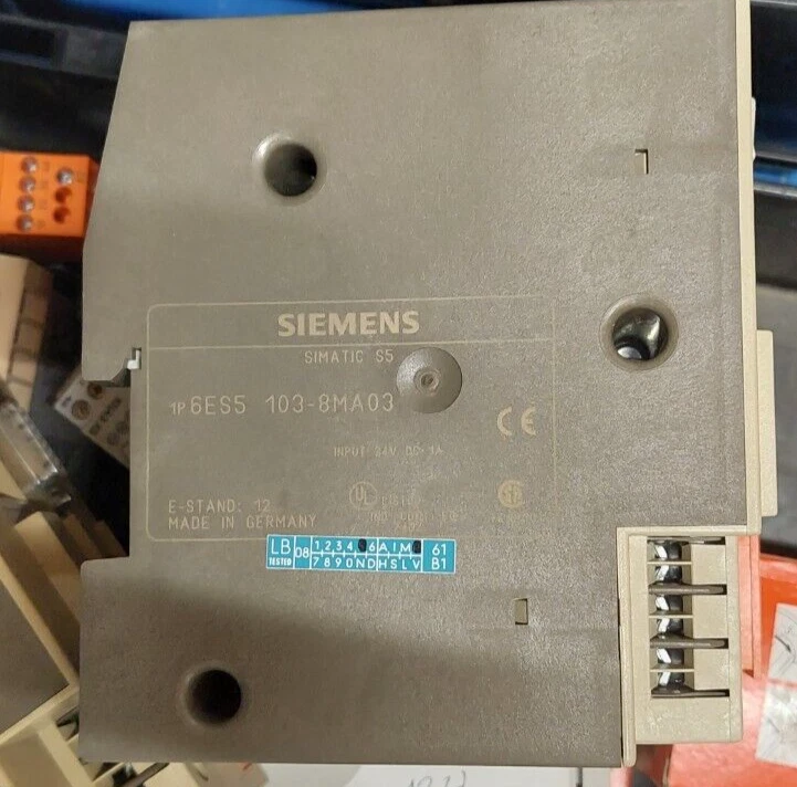 Siemens - Simatic S5 100U CPU 103- 6ES5 103-8MA03 - Con Moduli - Usato - Immagine 2 di 4