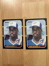 (2) 1987 Donruss #621 Fred McGriff Lot Of 2 NM to NM-MT