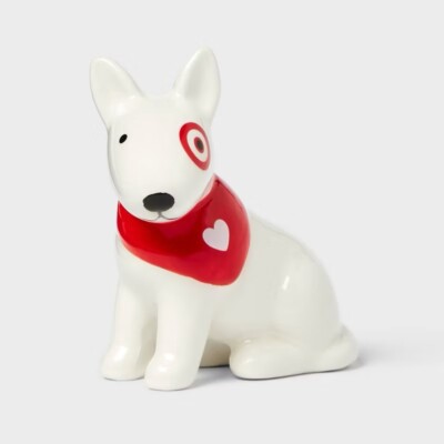 Valentine's Day Ceramic Target Bullseye Dog Spritz 2025 New