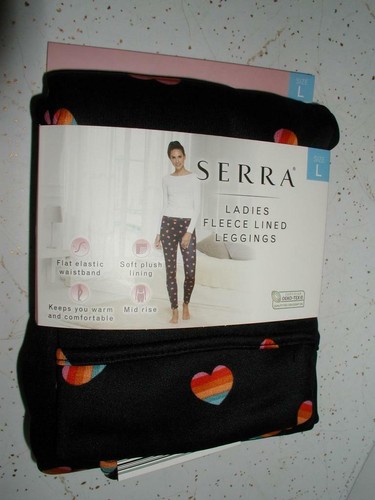 SERRA LADIES FLEECE-LINED LEGGINGS 