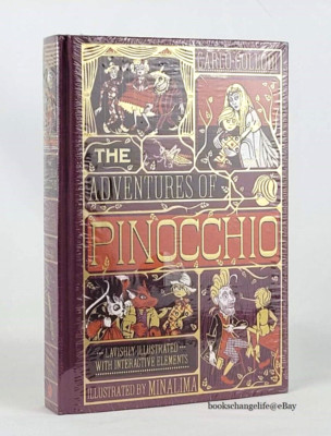 THE ADVENTURES OF PINOCCHIO Carlo Collodi Deluxe Illustrated NEW SEALED
