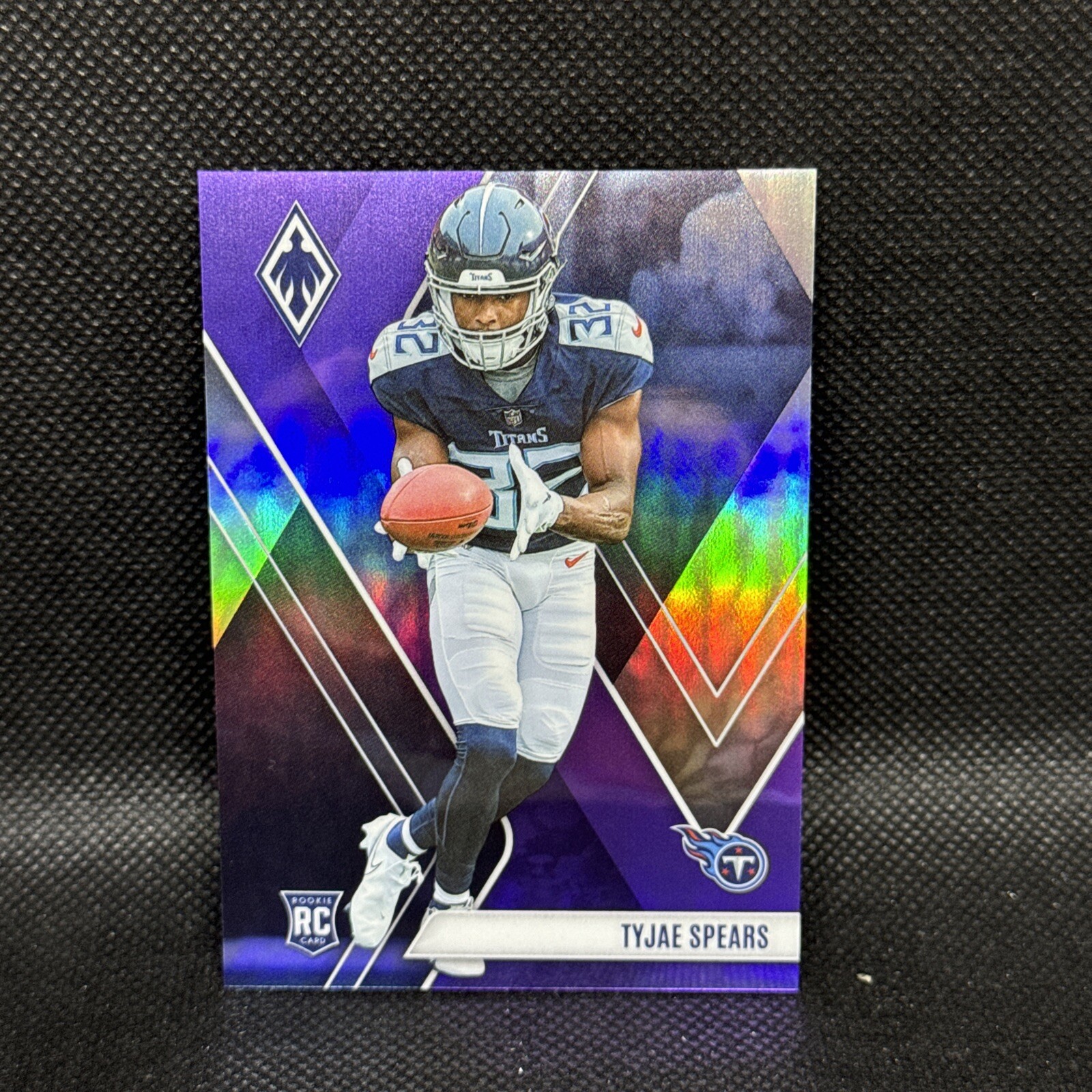 2023 Panini Phoenix - Rookies Purple #129 Tyjae Spears /125 RC Titans!!