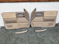 86-87-88-89-90-91-92-93-94 S-10/BLAZER/JIMMY/SONOMA DOOR PANEL SET&SWITCH~TAN