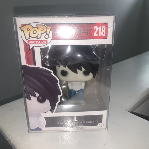Funko Pop! Animation Death Note L Vinyl Figure 218 New in Box Rare Vaulted