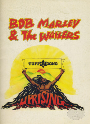 BOB MARLEY Wailers 1980 Uprising Tour Concert Program Tour