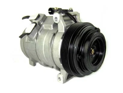 A/C Compressor OEM Denso 10S17C for BMW X5 / Land Rover Range Rover QR - Image 3 of 4